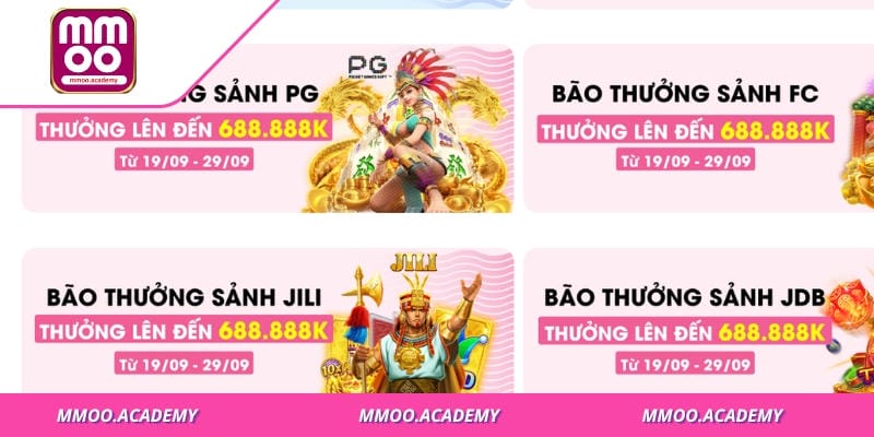 Trong ngày vàng có nhiều ưu đãi hấp dẫn đang đón chờ hội viên