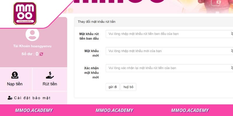 Xác minh các bước chặt chẽ, an toàn